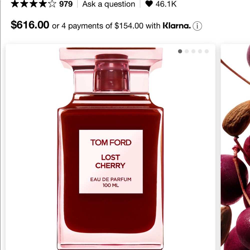 TOM FORD LOST CHERRY 100ML